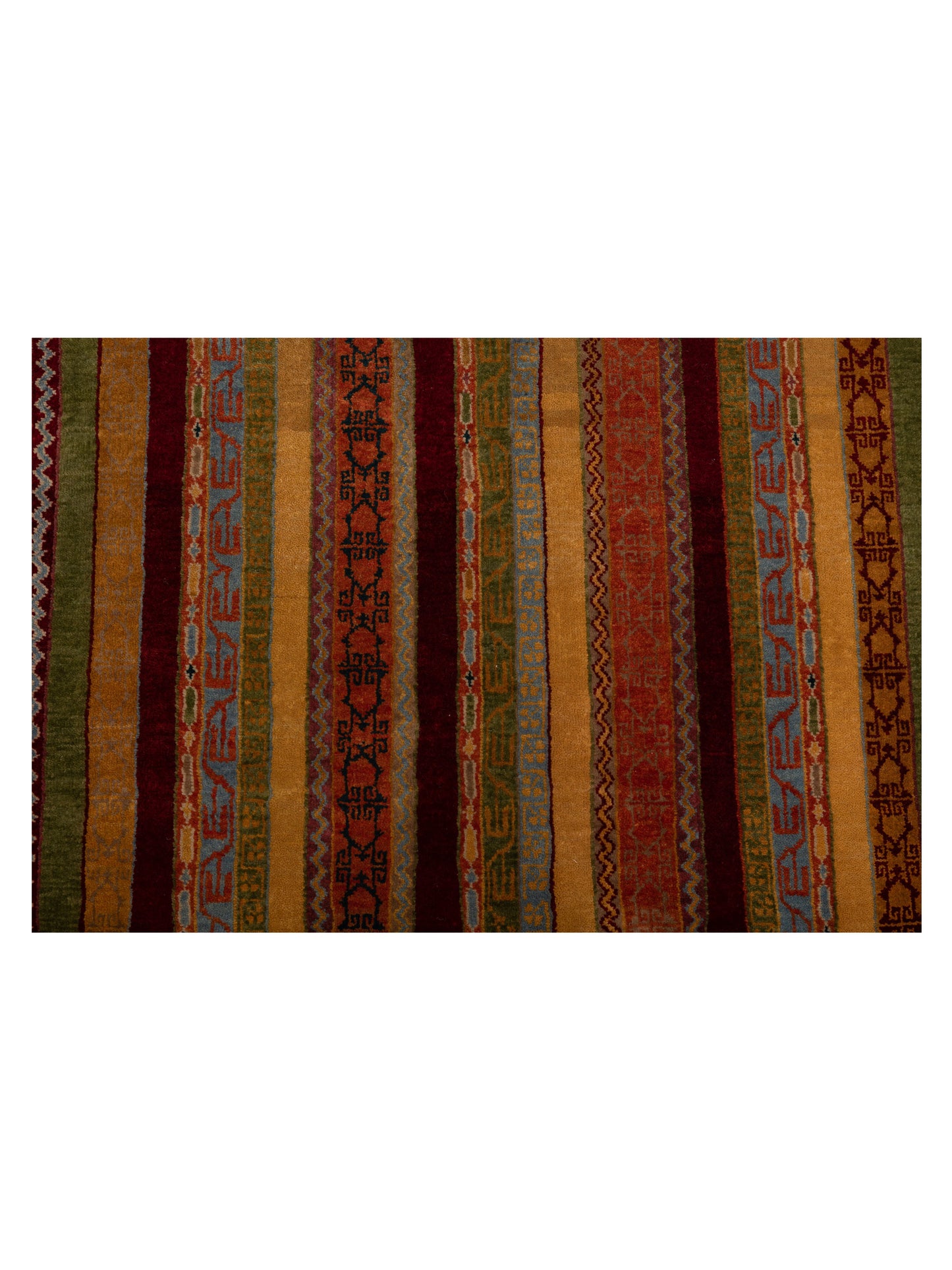 Rajpur Shawl 110865 Multi  Tribal Hand Knotted Rug