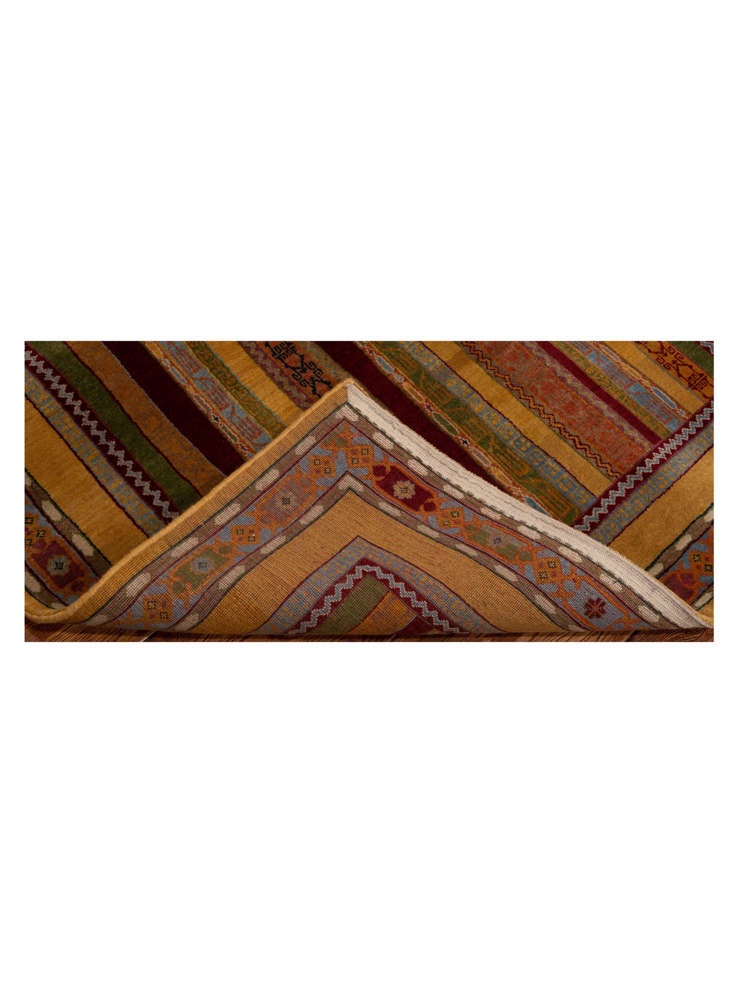 Rajpur Shawl 110865 Multi  Tribal Hand Knotted Rug