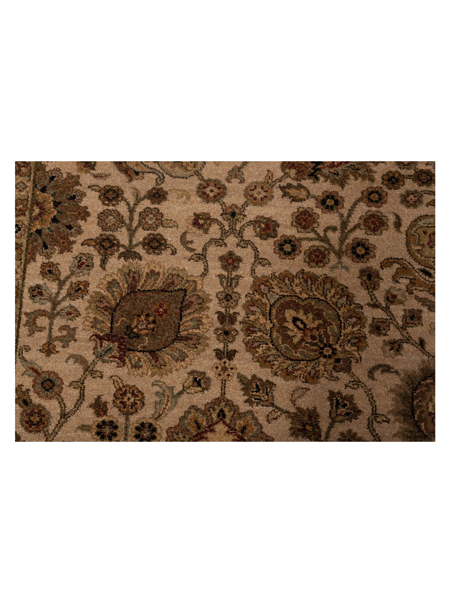 Rajpur Haji Jalili 111280 Beige Gold Transitional Hand Knotted Rug