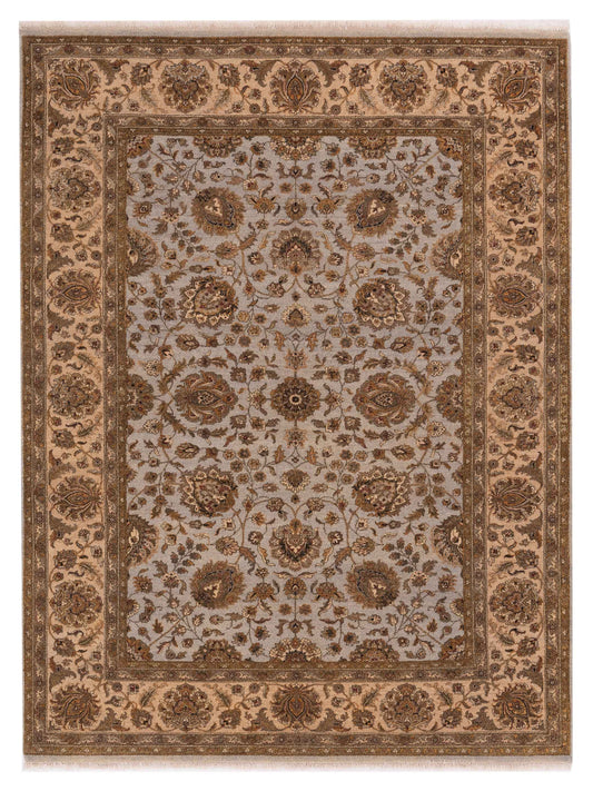 Rajpur Haji Jalili 111282 Silver Transitional Hand Knotted Rug