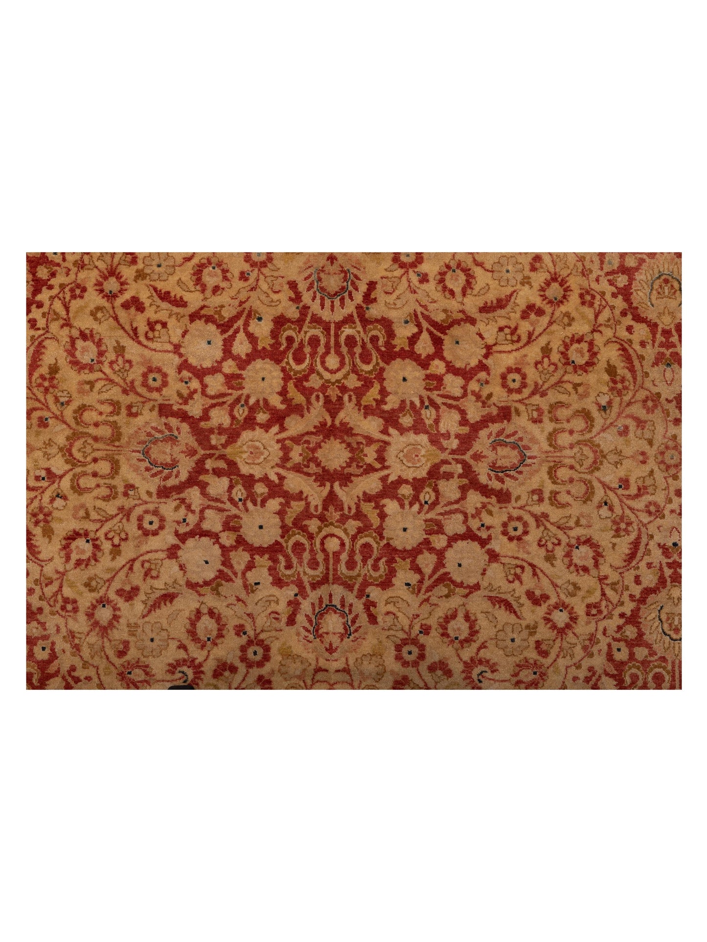 Rajpur Haji Jalili 111368 Rust Cream Transitional Hand Knotted Rug