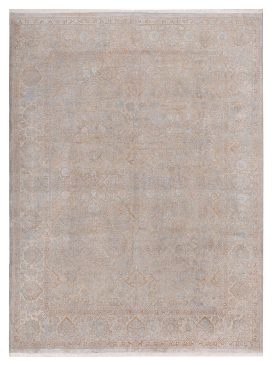 Rajpur Haji Jalili 111389 Silver Transitional Hand Knotted Rug