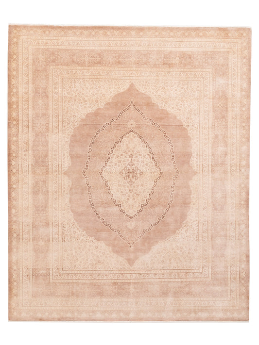 Rajpur Haji Jalili 111393 Brown Transitional Hand Knotted Rug