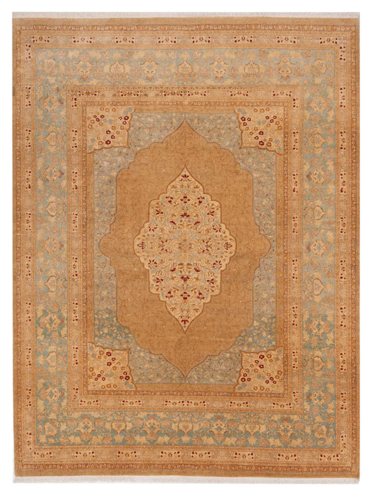 Rajpur Haji Jalili 111405 Gold Transitional Hand Knotted Rug