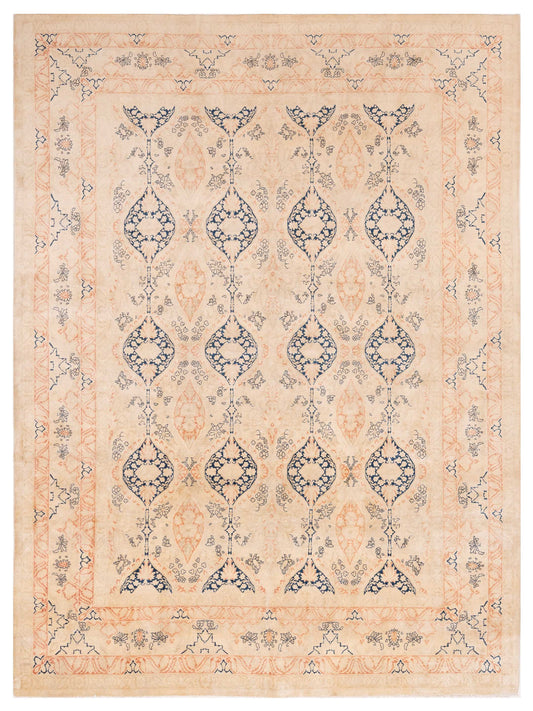 Rajpur Haji Jalili 111427 Ivory Transitional Hand Knotted Rug