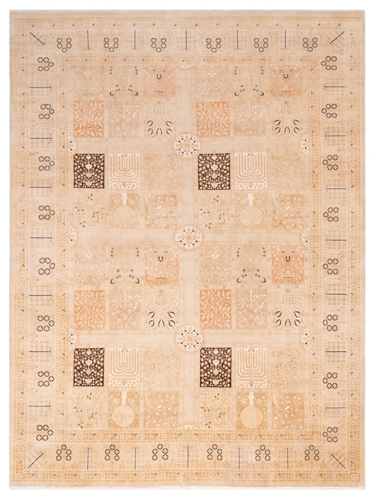 Rajpur Haji Jalili 111430 Multi Transitional Hand Knotted Rug