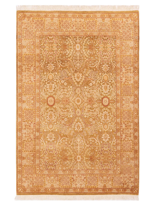 Rajpur Haji Jalili 111451 Green Transitional Hand Knotted Rug