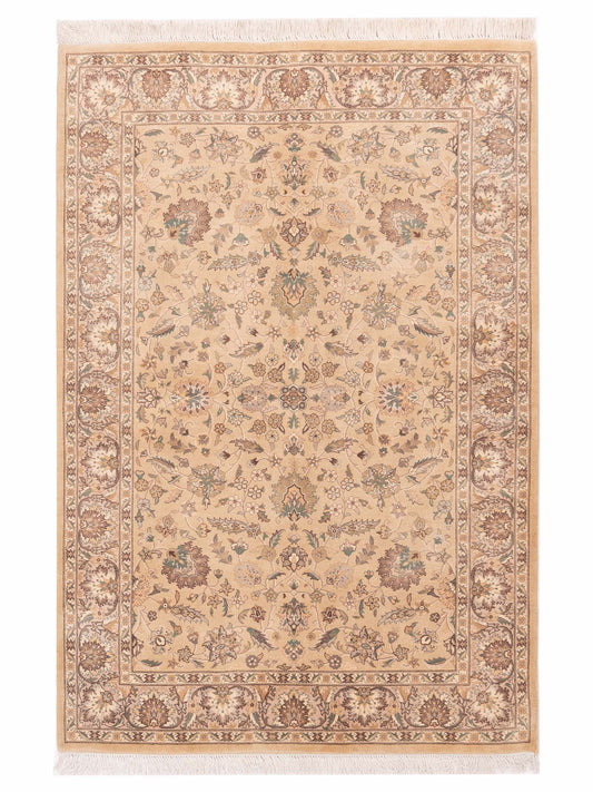 Rajpur Haji Jalili 111455 Cream Transitional Hand Knotted Rug