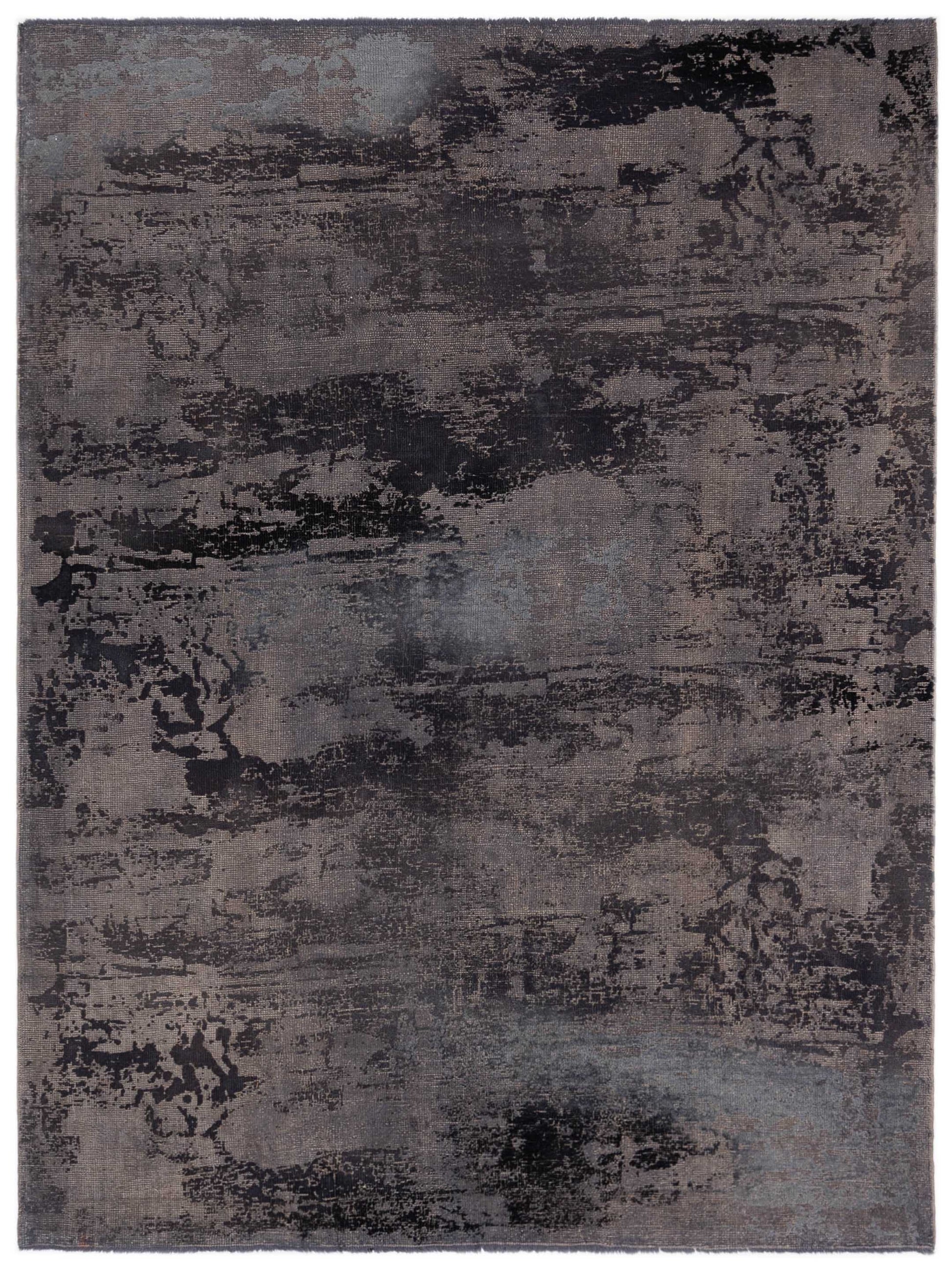 Pasha Vintage 111536 Gray Contemporary Hand Knotted Rug