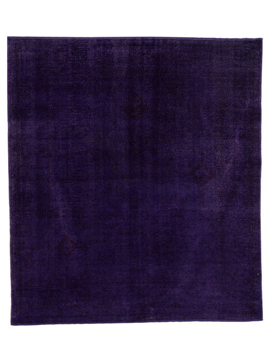 Pasha Vintage 111538 Purple Contemporary Hand Knotted Rug