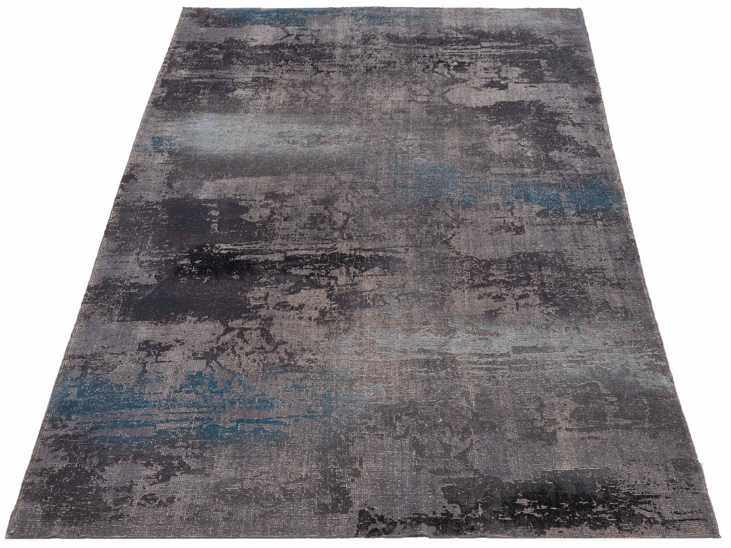 Pasha Vintage 111539 Gray  Contemporary Hand Knotted Rug