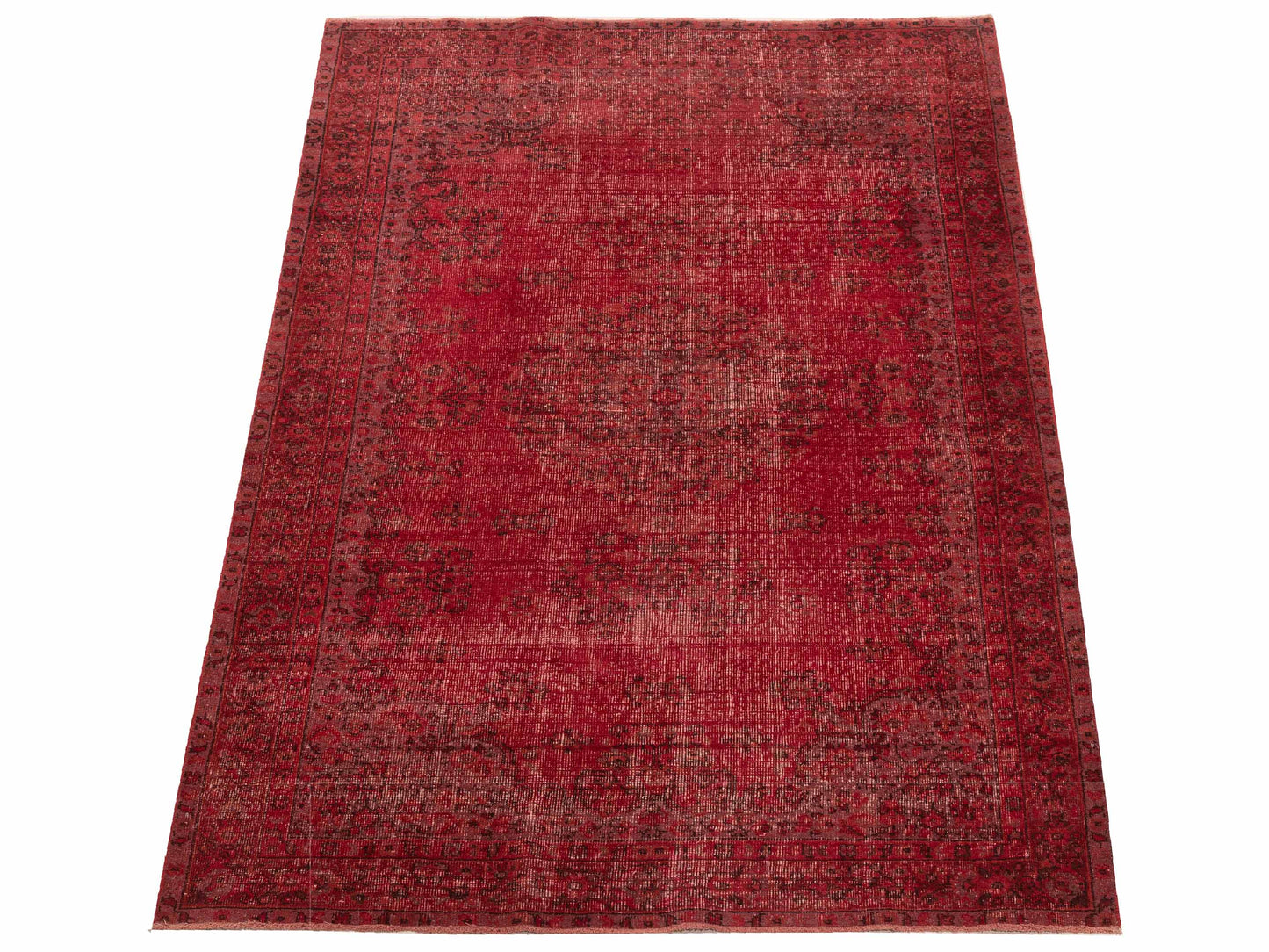 Pasha Vintage 111759 Red  Transitional Hand Knotted Rug