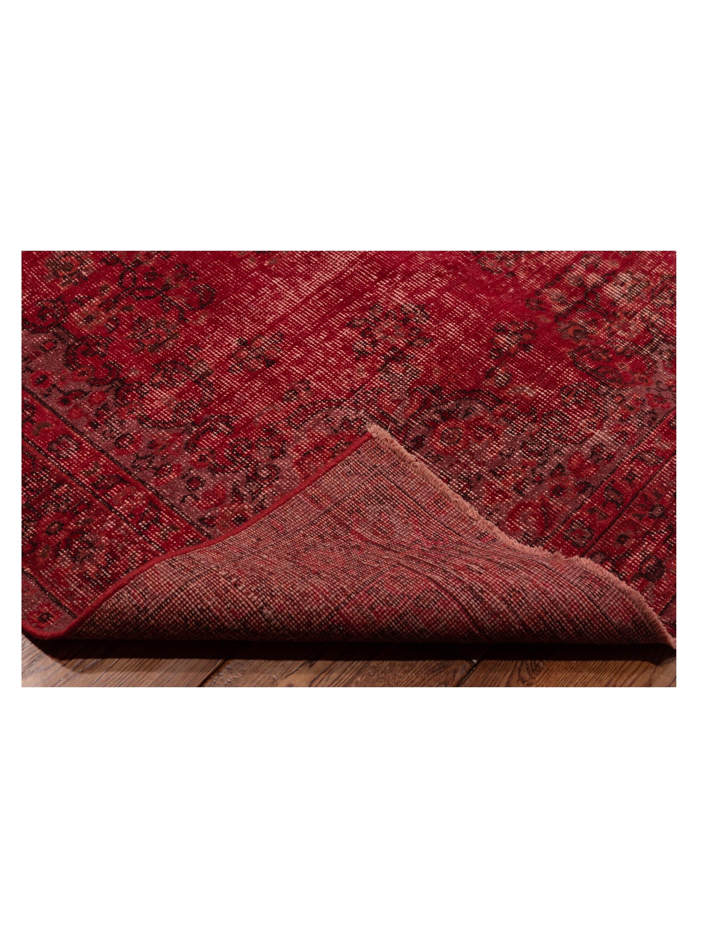 Pasha Vintage 111759 Red  Transitional Hand Knotted Rug