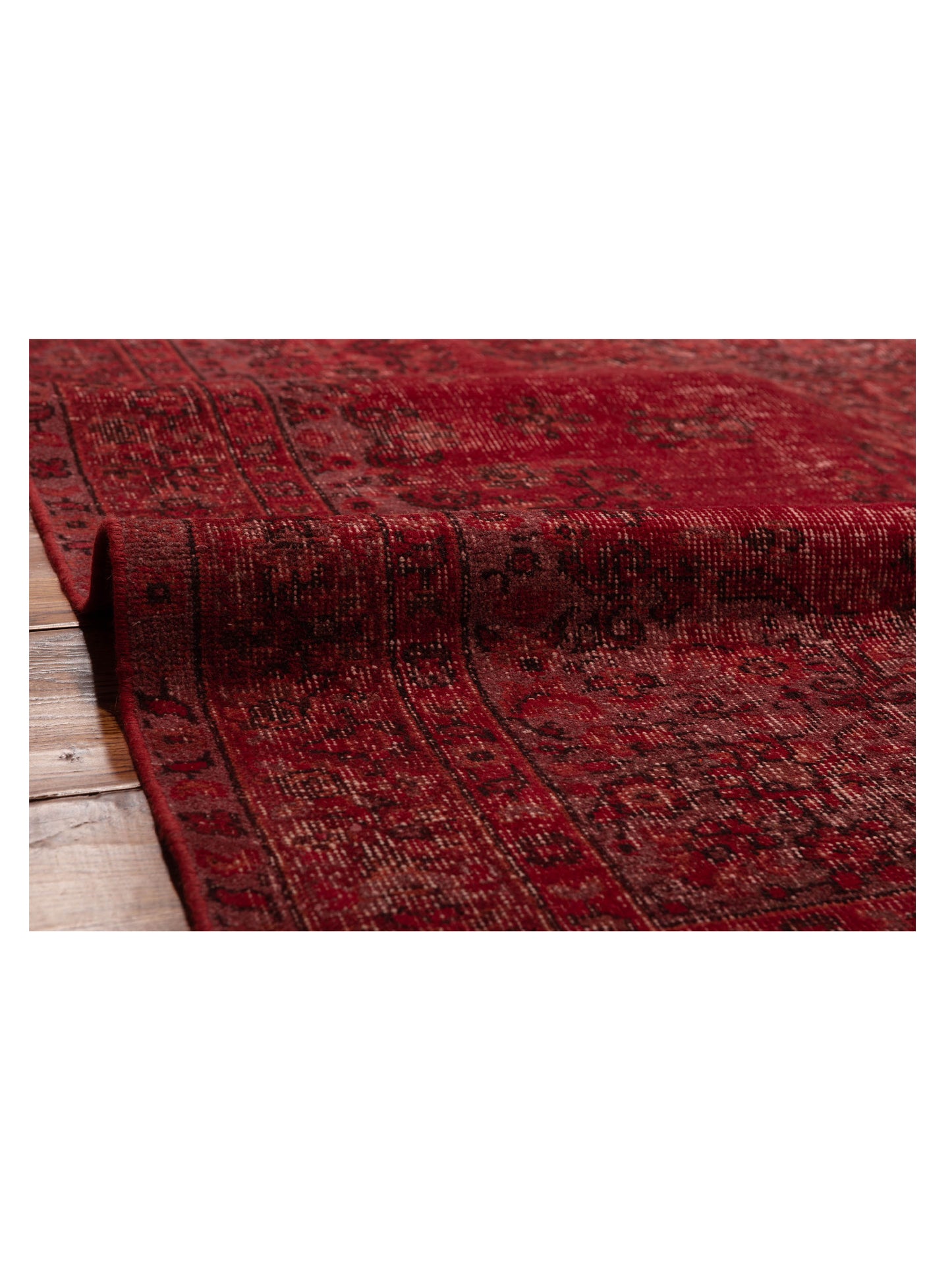 Pasha Vintage 111759 Red  Transitional Hand Knotted Rug