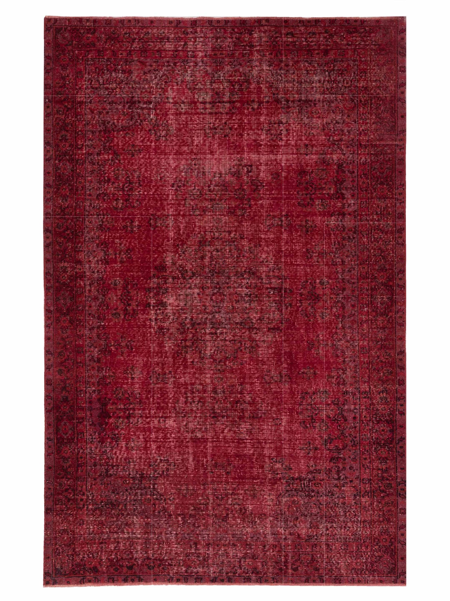 Pasha Vintage 111759 Red Transitional Hand Knotted Rug