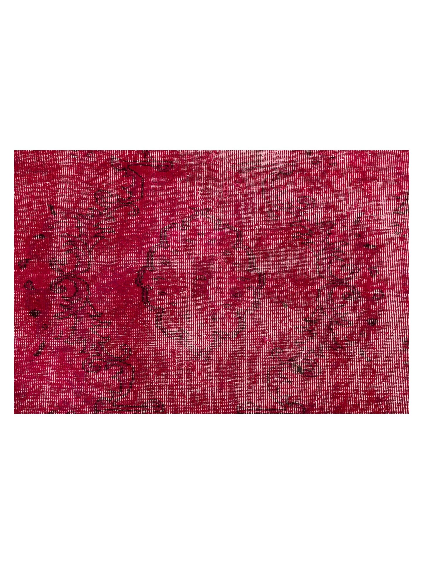 Pasha Vintage 111761 Fuchsia  Contemporary Hand Knotted Rug