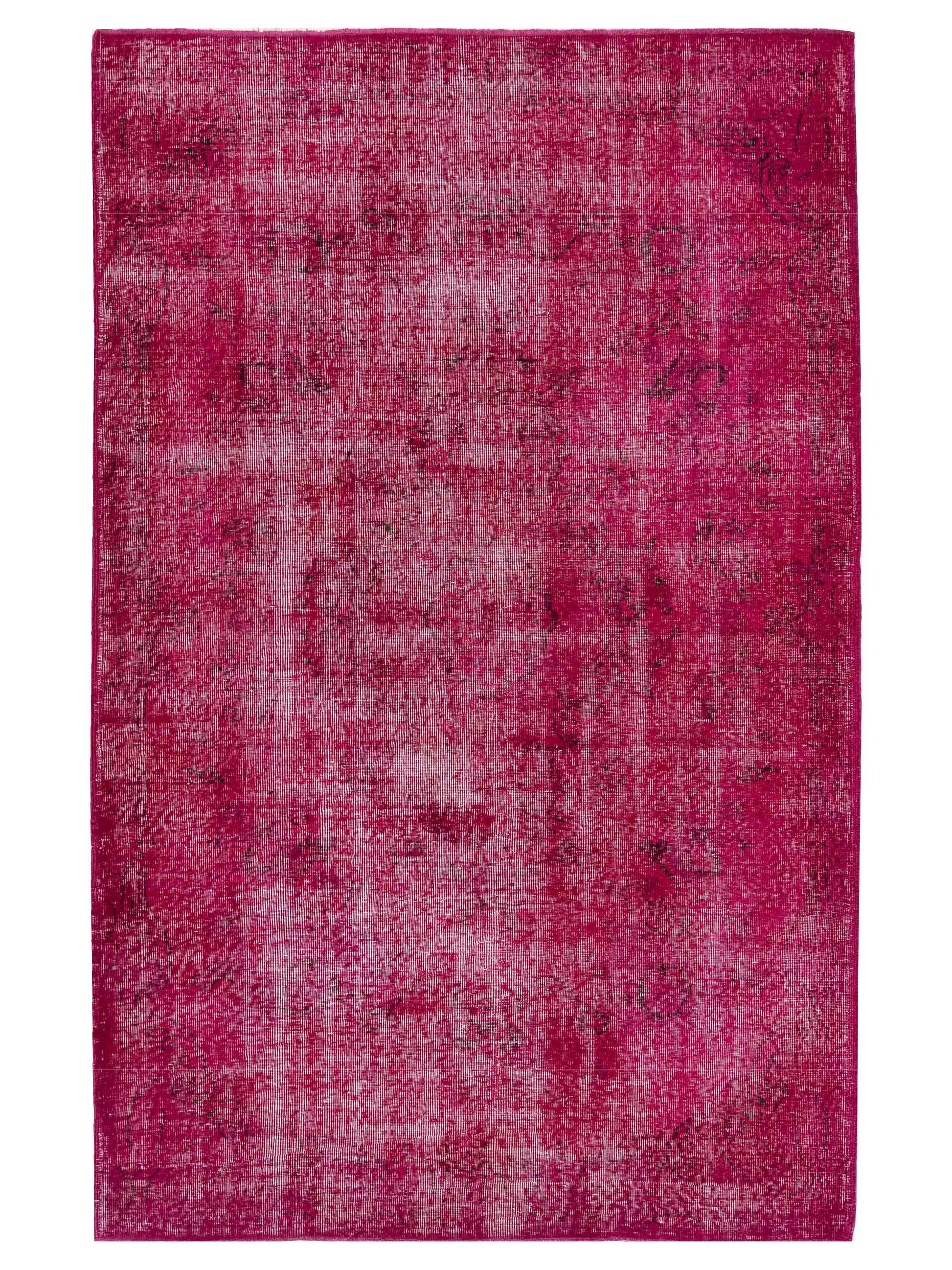 Pasha Vintage 111761 Fuchsia Contemporary Hand Knotted Rug