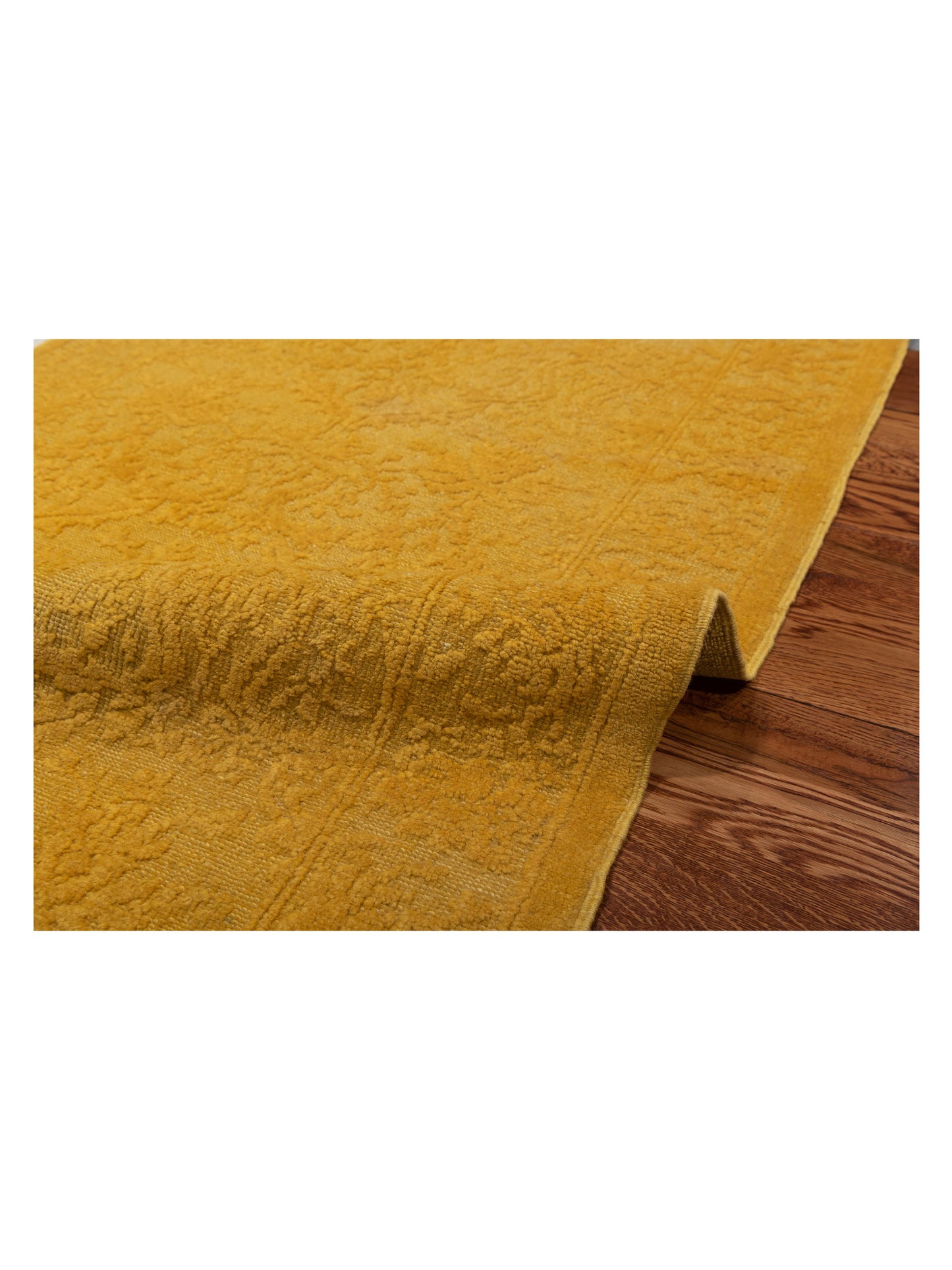 Pasha Color Bouquet 111762 Yellow  Transitional Hand Knotted Rug