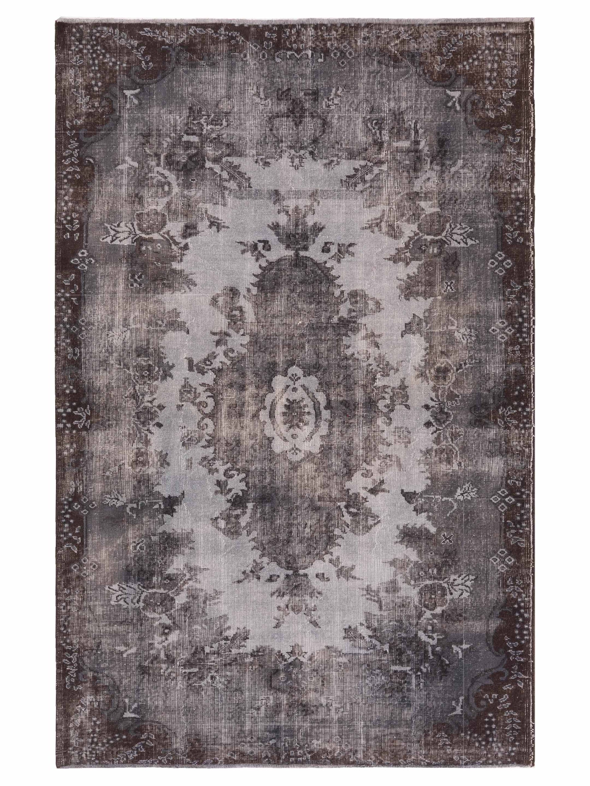 Pasha Vintage 111980 Gray Transitional Hand Knotted Rug