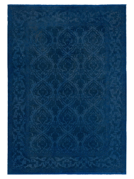 Pasha Color Bouquet 111985 Indigo Transitional Hand Knotted Rug