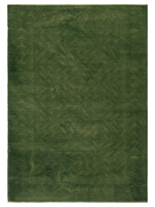 Pasha Vintage 112162 Green Contemporary Hand Knotted Rug