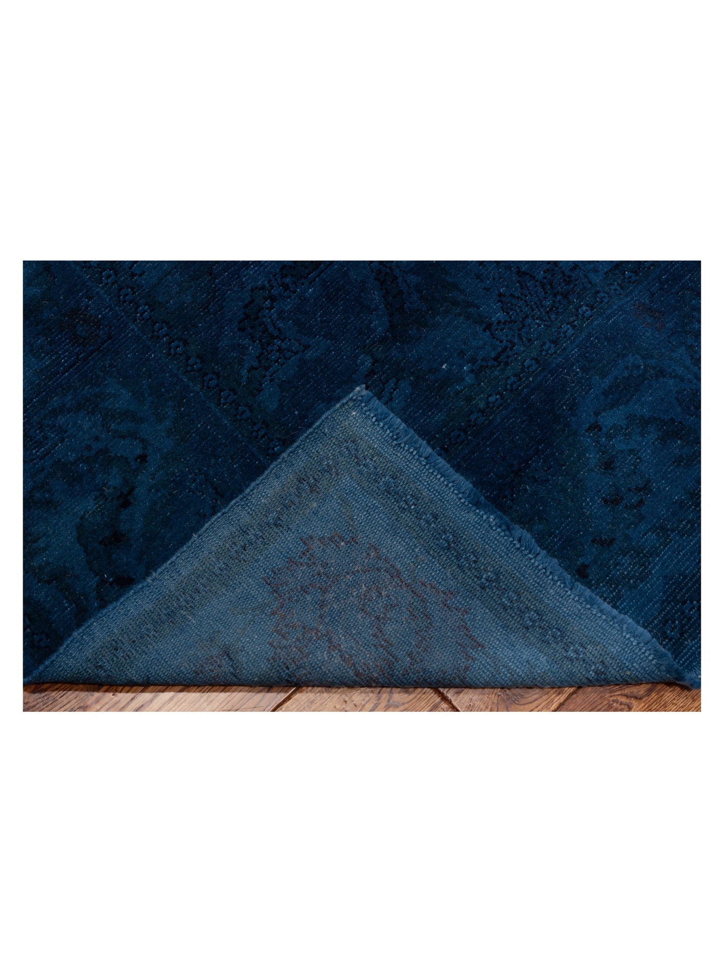 Pasha Vintage 112166 Dark Blue  Transitional Hand Knotted Rug