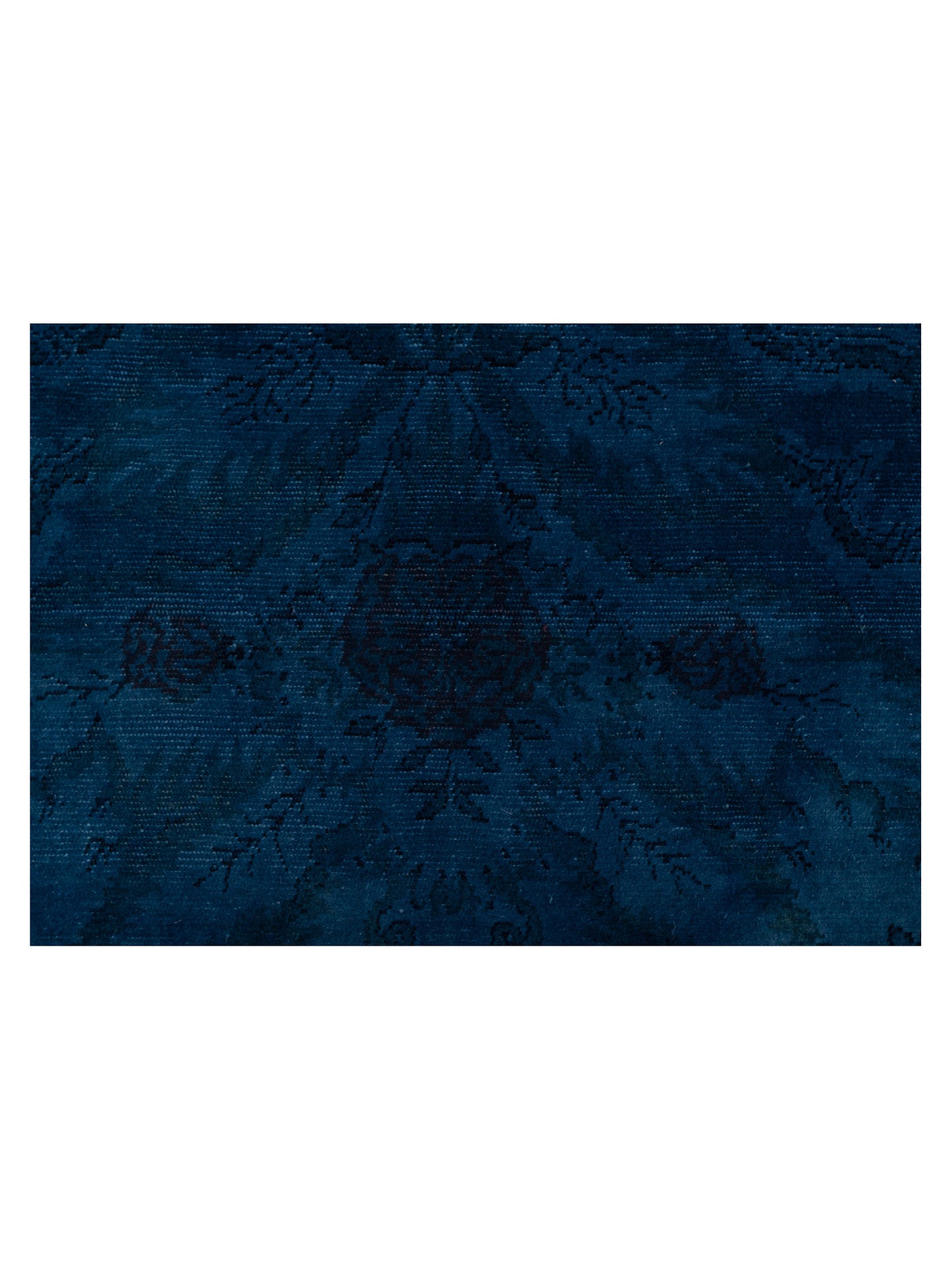 Pasha Vintage 112166 Dark Blue  Transitional Hand Knotted Rug