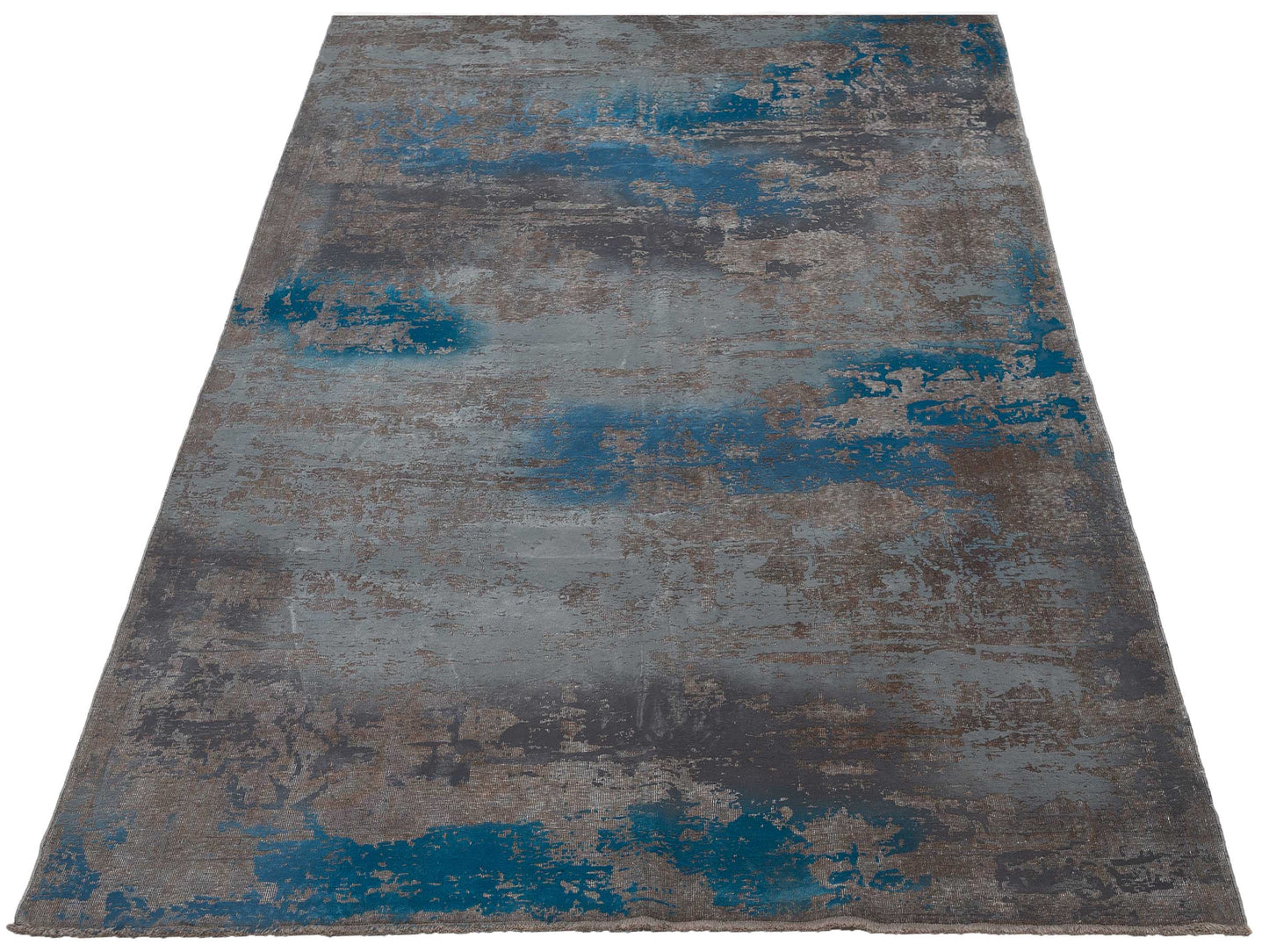 Pasha Vintage 112361 Gray  Contemporary Hand Knotted Rug