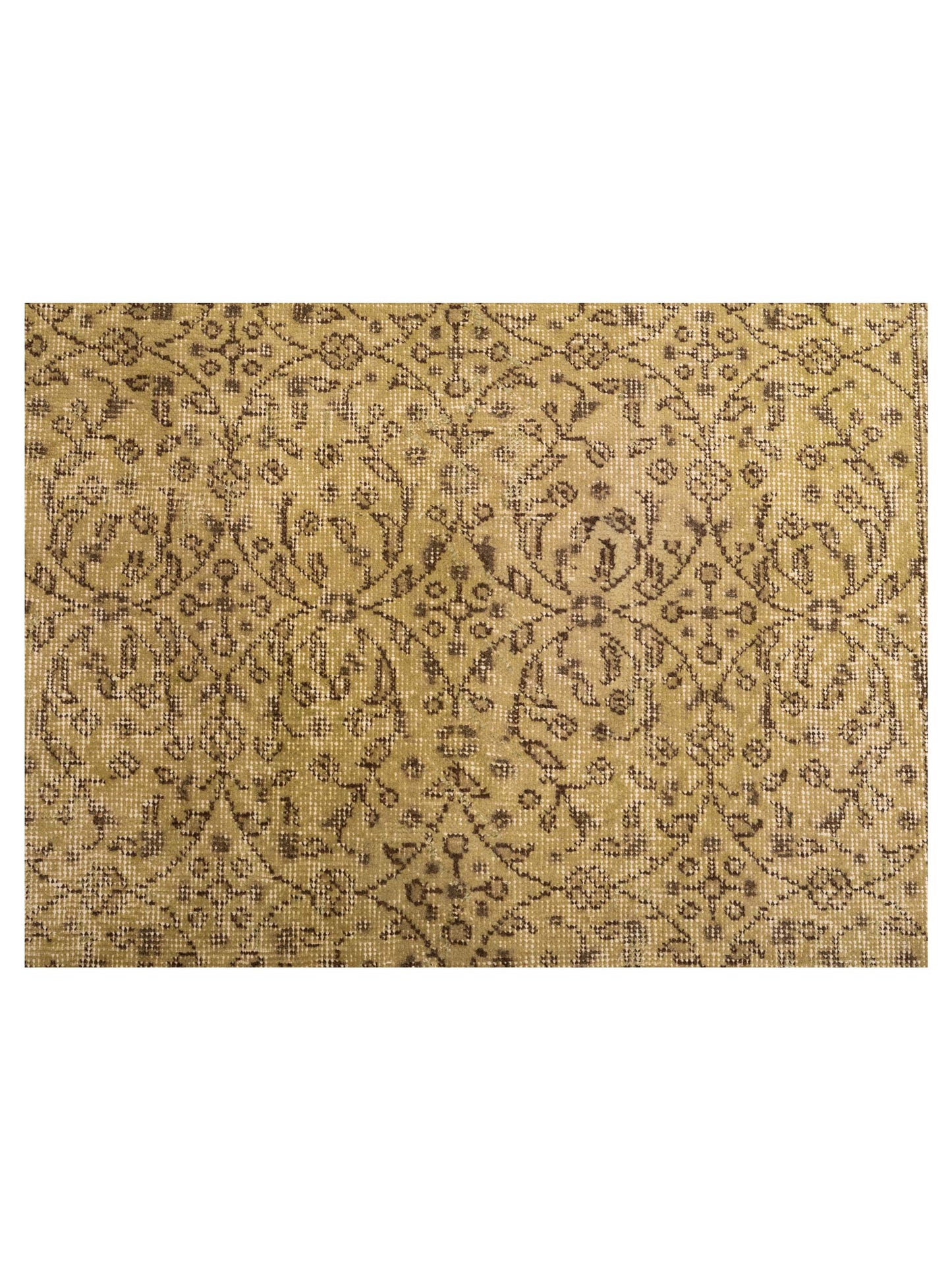 Pasha Vintage 112374 Green  Transitional Hand Knotted Rug