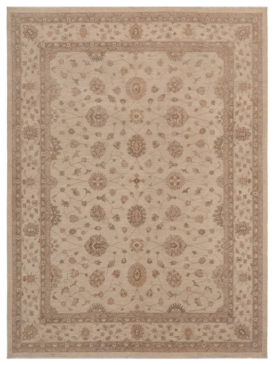 Nomad Laila 112490 Ivory Transitional Hand Knotted Rug