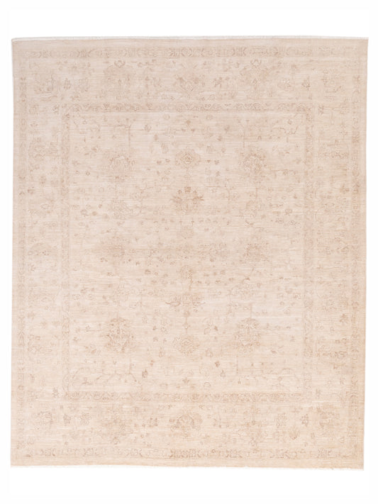 Nomad Laila 112496 Ivory Transitional Hand Knotted Rug