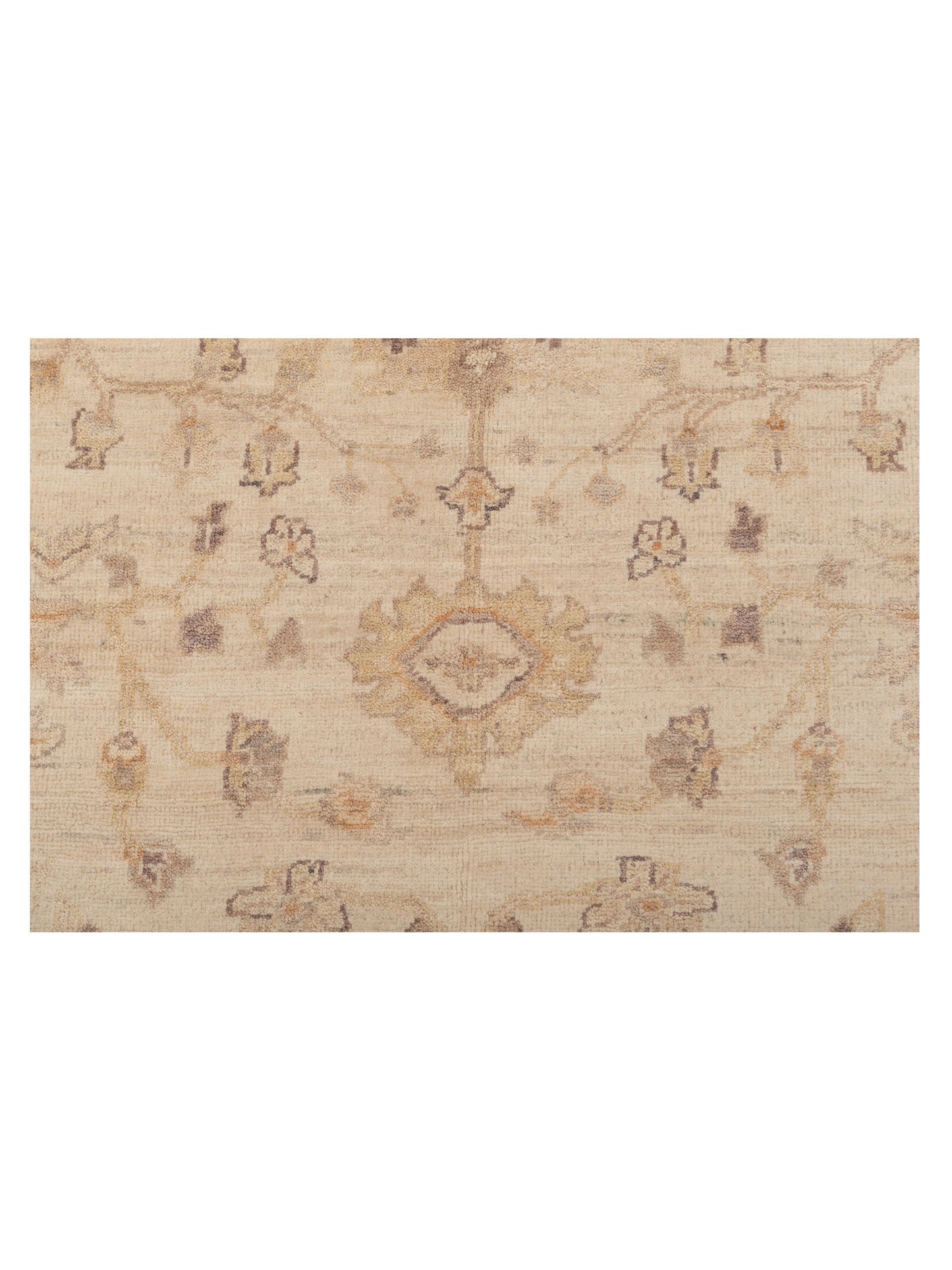 Nomad Laila 112497 Ivory Ivory Transitional Hand Knotted Rug