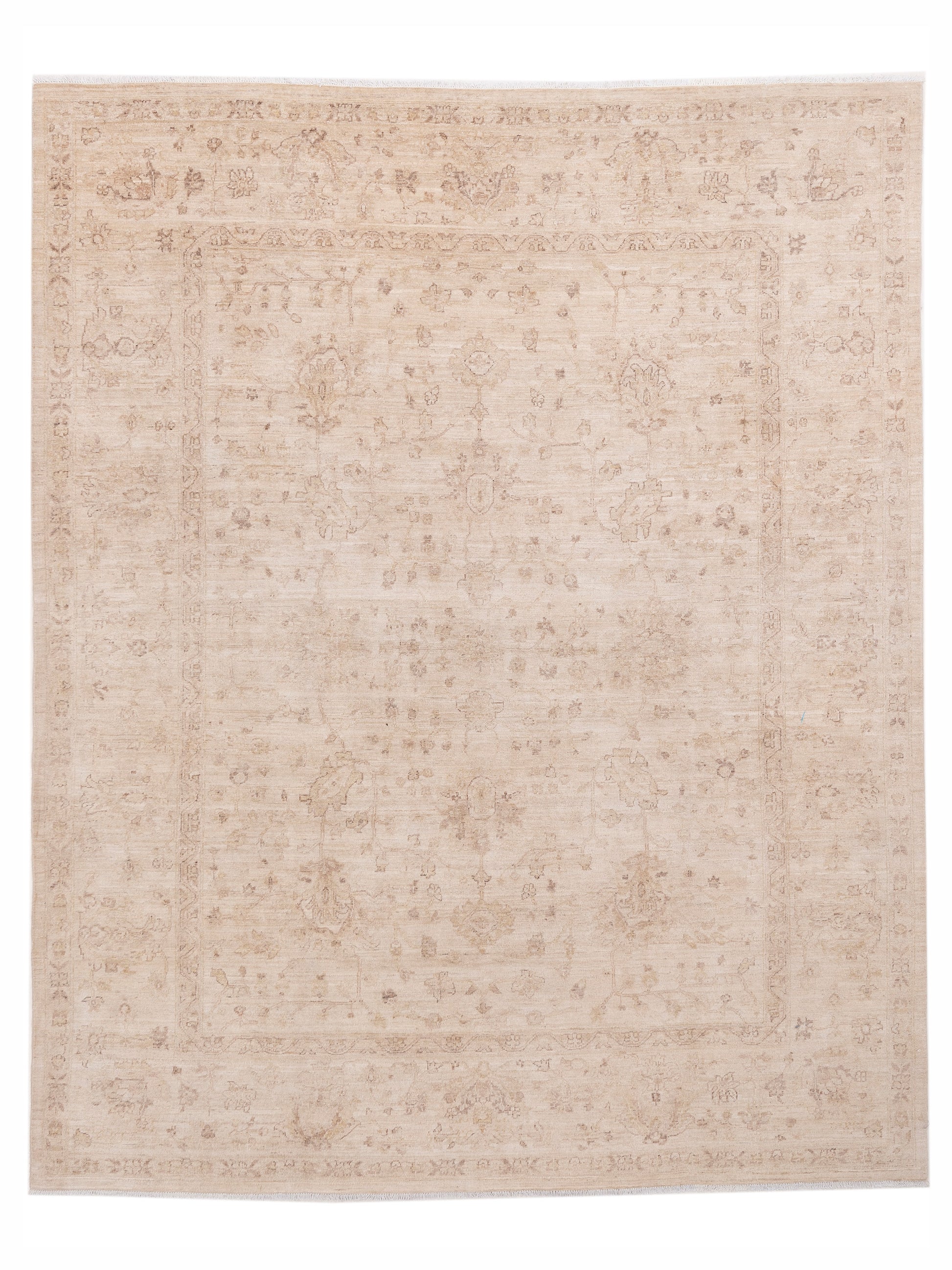 Nomad Laila 112497 Ivory Transitional Hand Knotted Rug