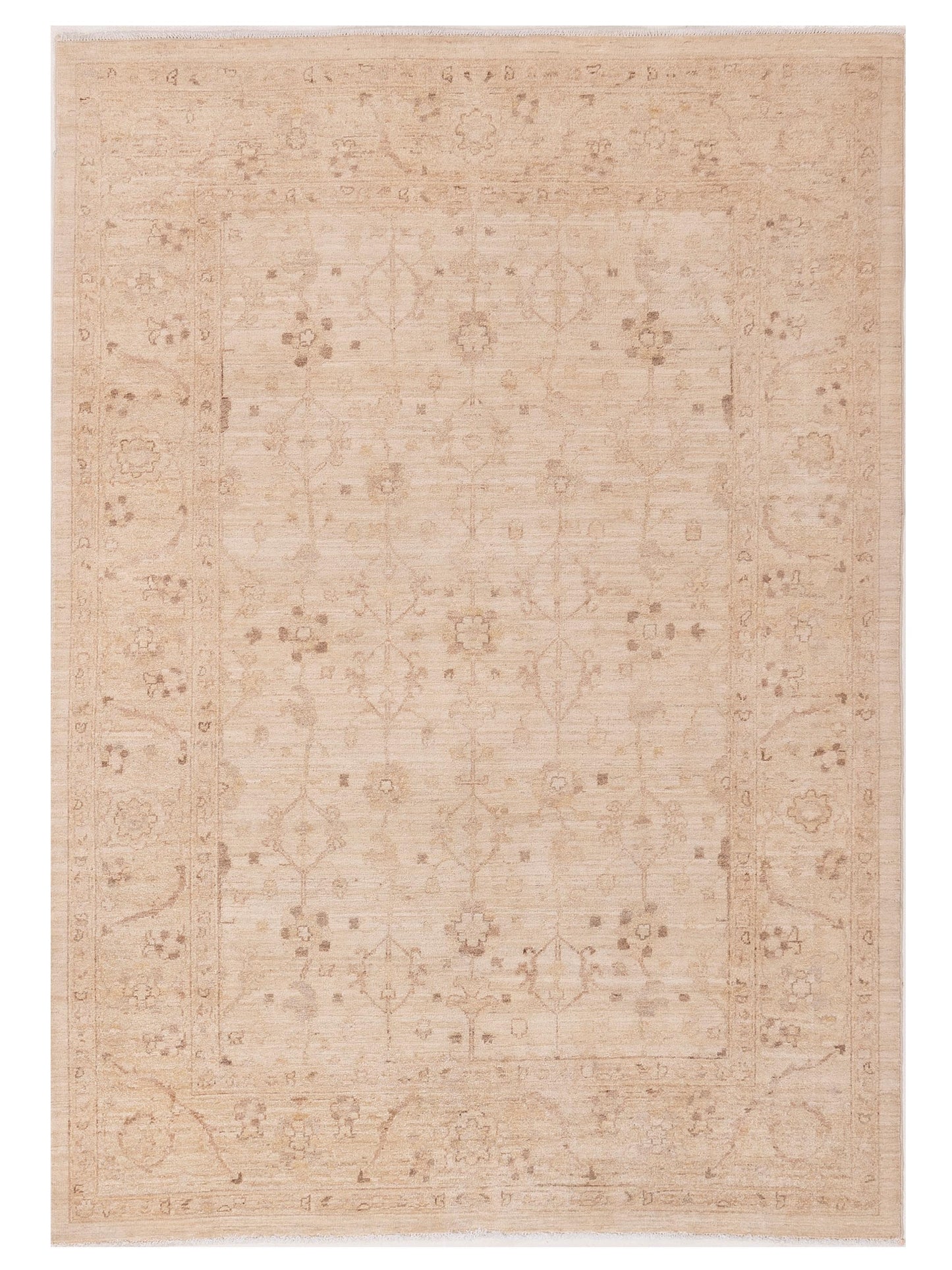 Nomad Laila 112522 Ivory Transitional Hand Knotted Rug