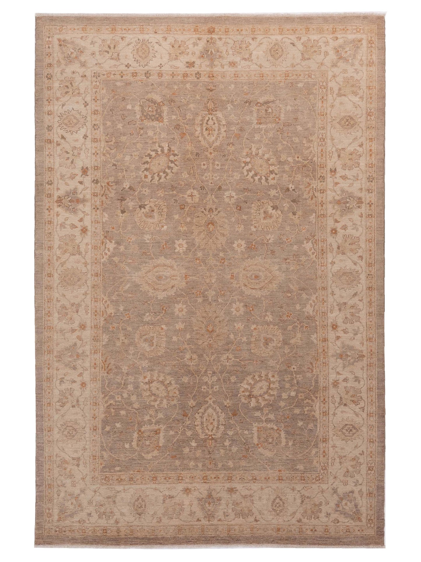 Nomad Laila 112577 Silver Transitional Hand Knotted Rug