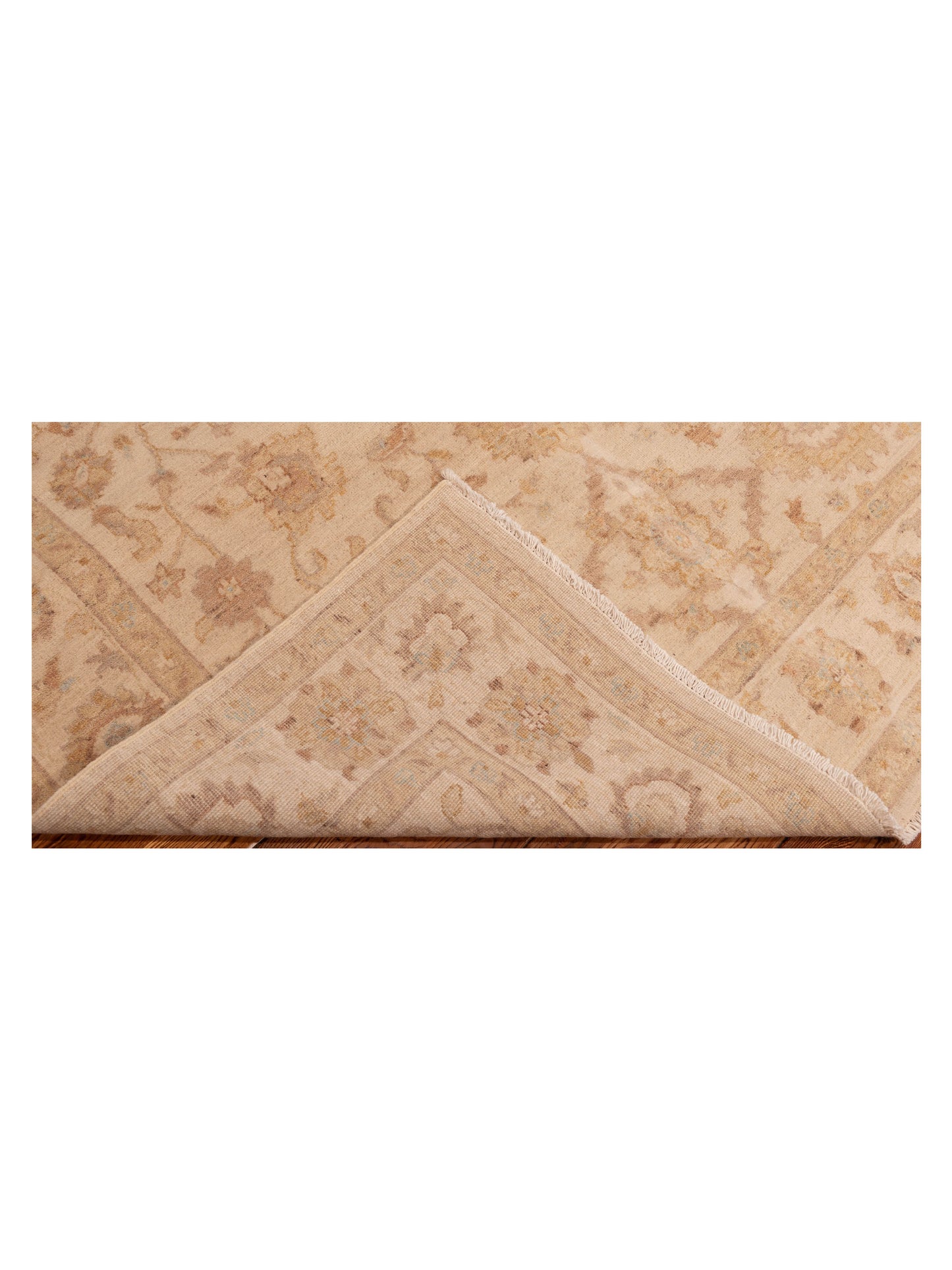 Nomad Laila 112579 Ivory Ivory Transitional Hand Knotted Rug