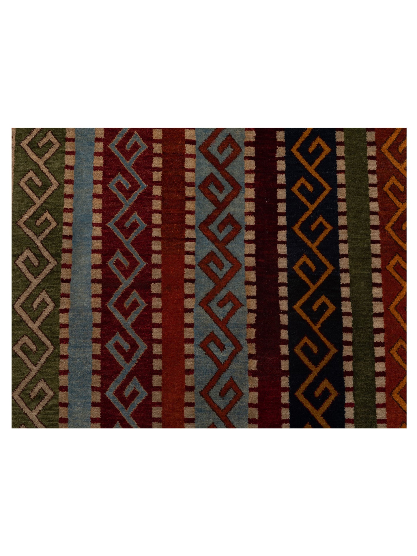 Rajpur Shawl 112822 Multi  Tribal Hand Knotted Rug