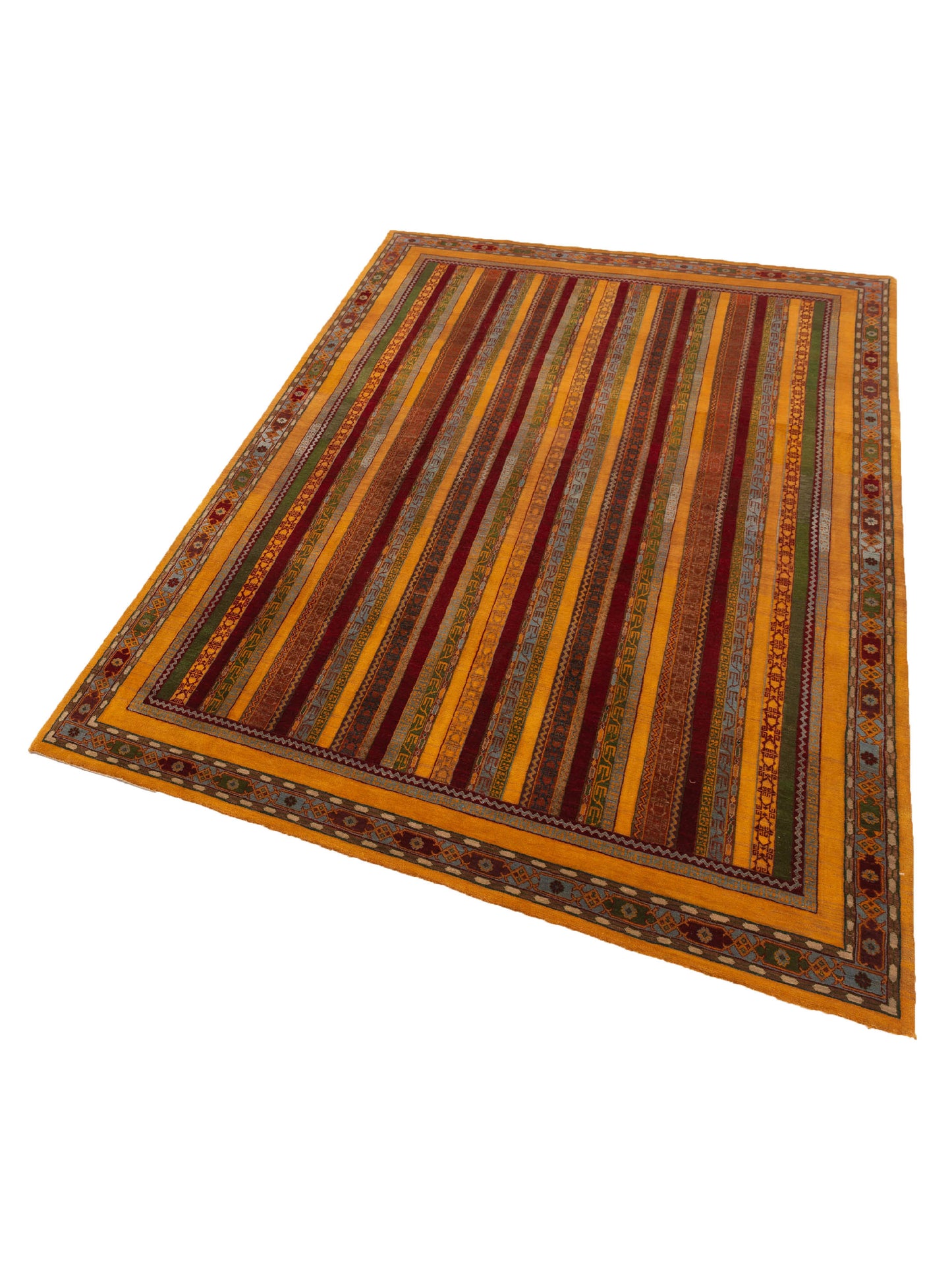 Rajpur Shawl 112848 Multi  Tribal Hand Knotted Rug