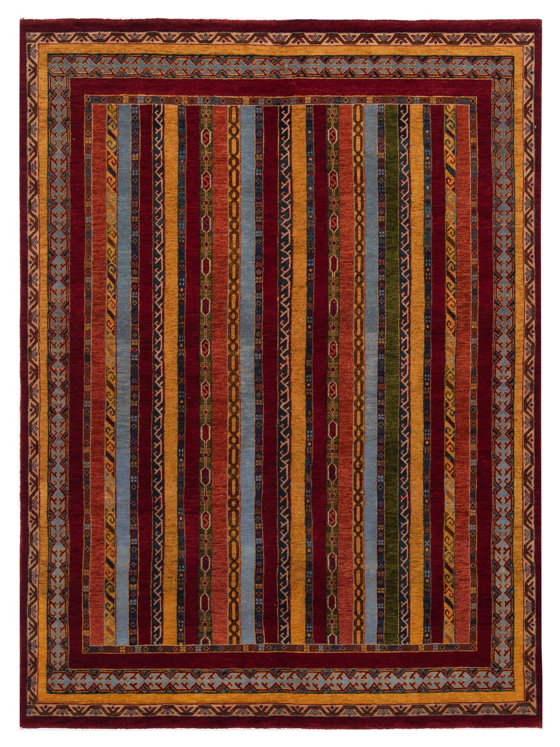 Rajpur Shawl 112862 Multi Tribal Hand Knotted Rug