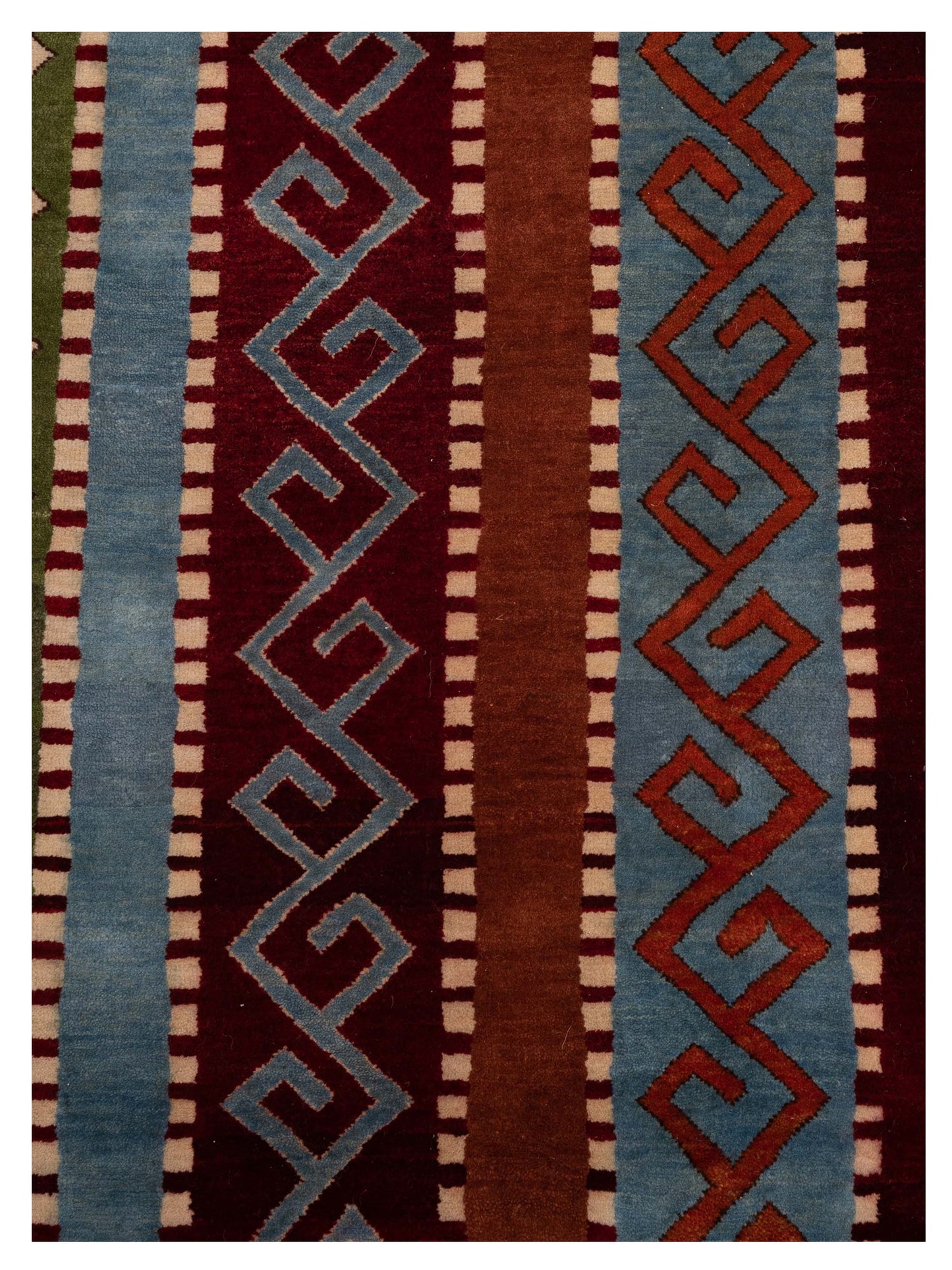 Rajpur Shawl 112863 Multi  Tribal Hand Knotted Rug