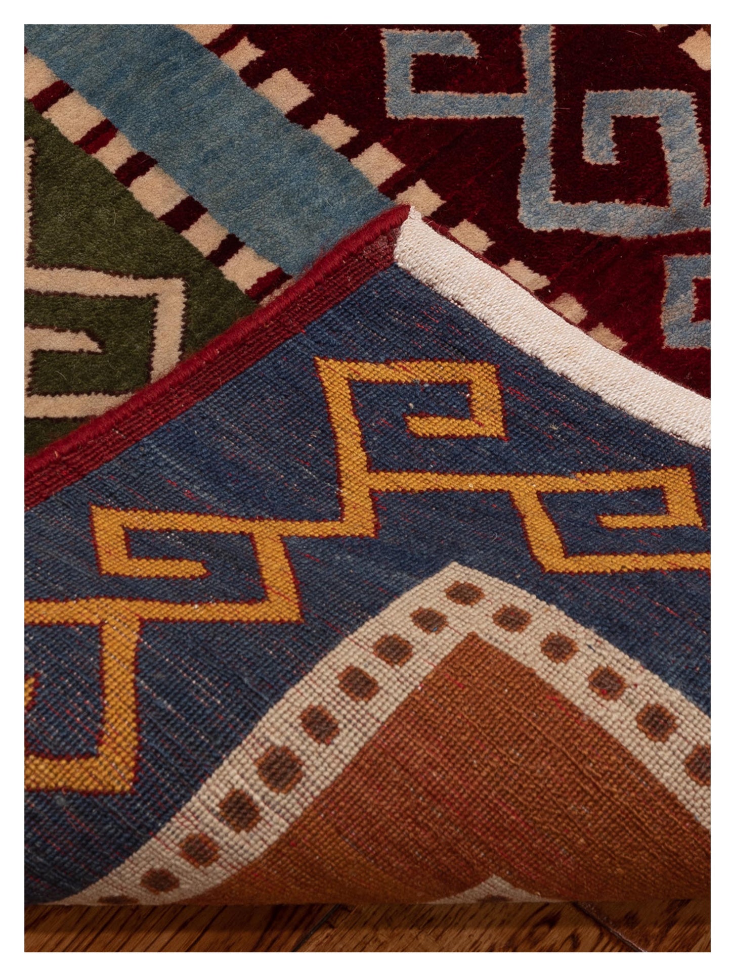 Rajpur Shawl 112863 Multi  Tribal Hand Knotted Rug