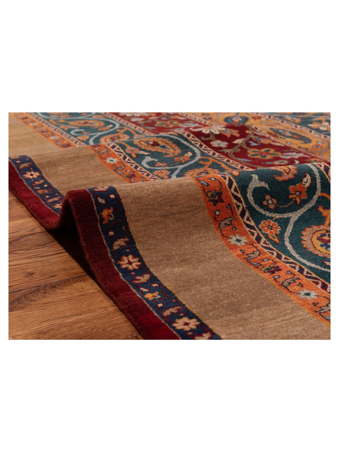 Rajpur Shawl 112865 Multi  Tribal Hand Knotted Rug