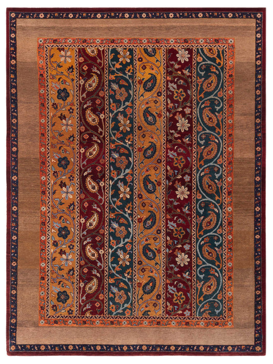 Rajpur Shawl 112865 Multi Tribal Hand Knotted Rug