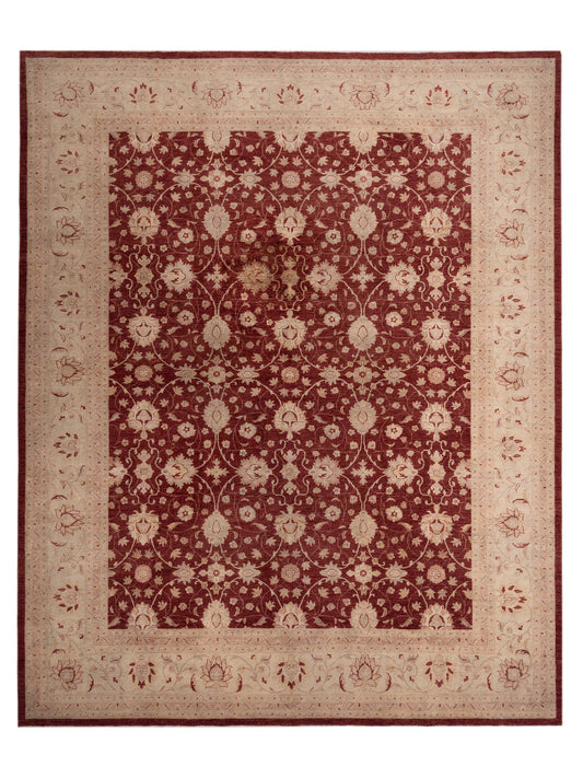 Pasha Sultan 113003 Red Traditional Hand Knotted Rug