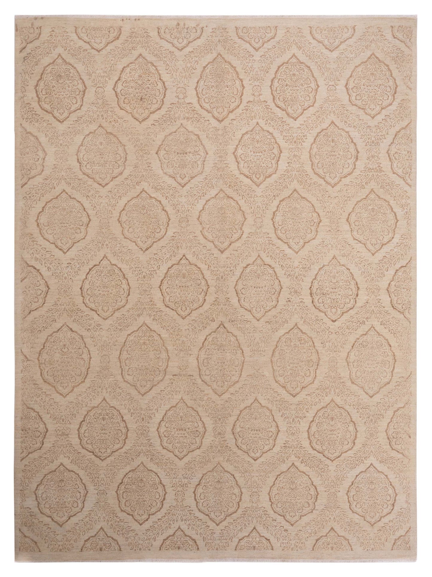 Nomad Laila 113088 Ivory Transitional Hand Knotted Rug