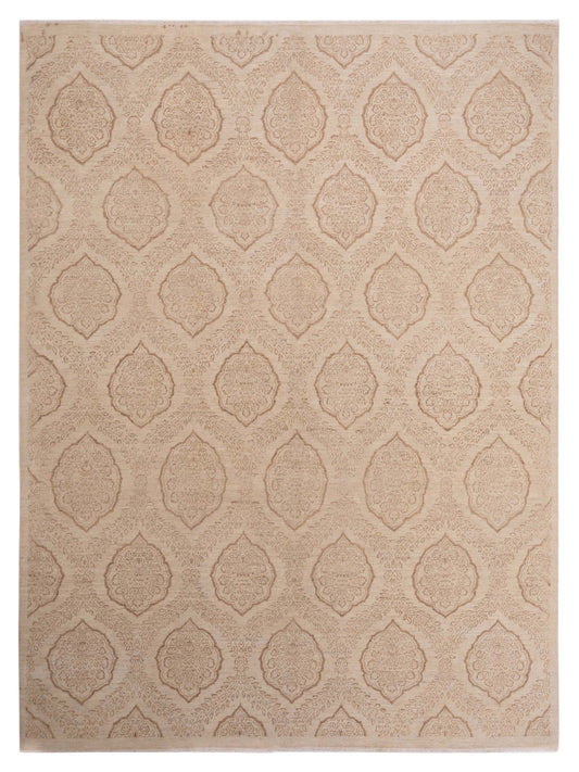 Nomad Laila 113088 Ivory Transitional Hand Knotted Rug