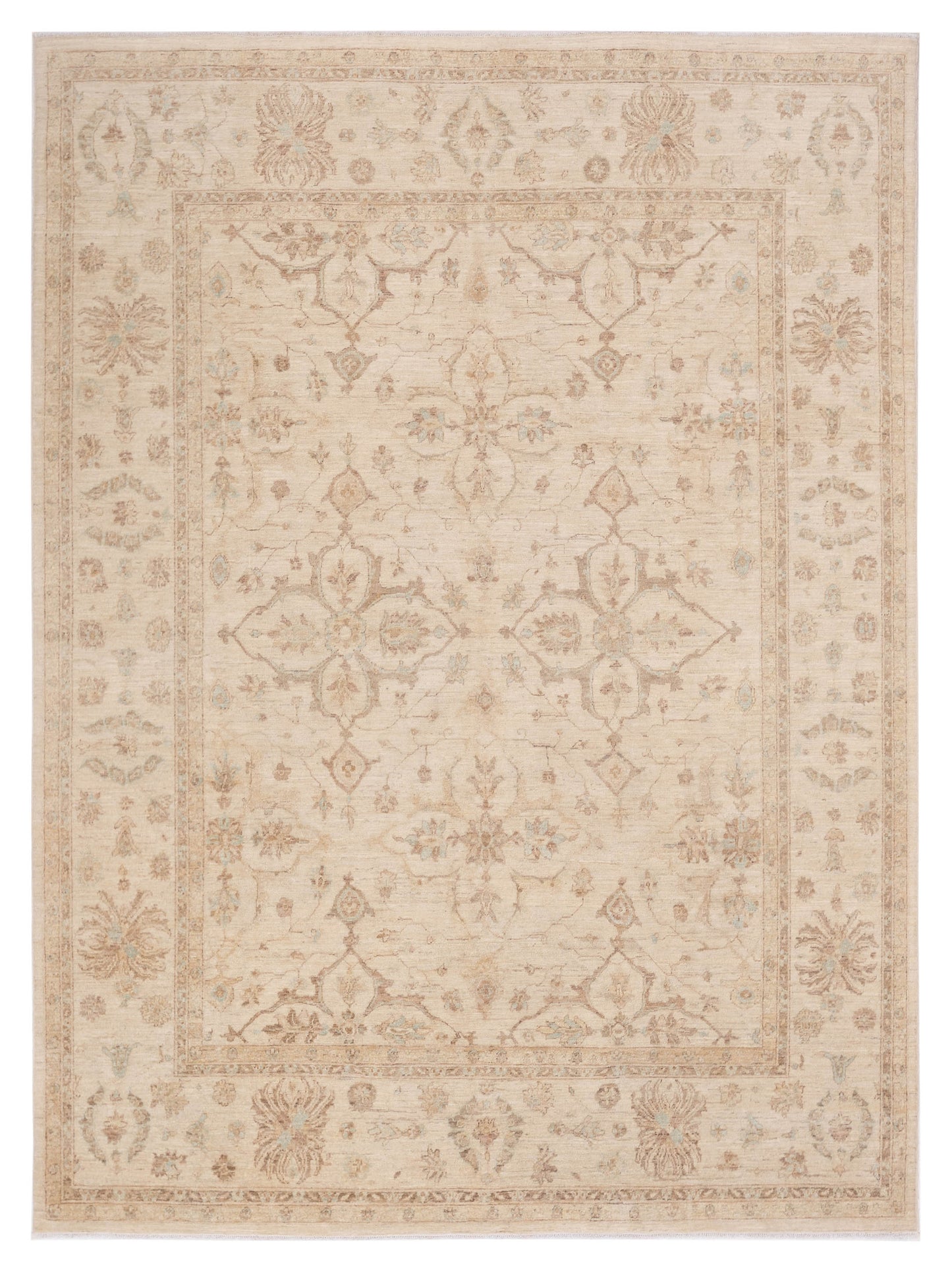 Nomad Laila 113090 Ivory Transitional Hand Knotted Rug