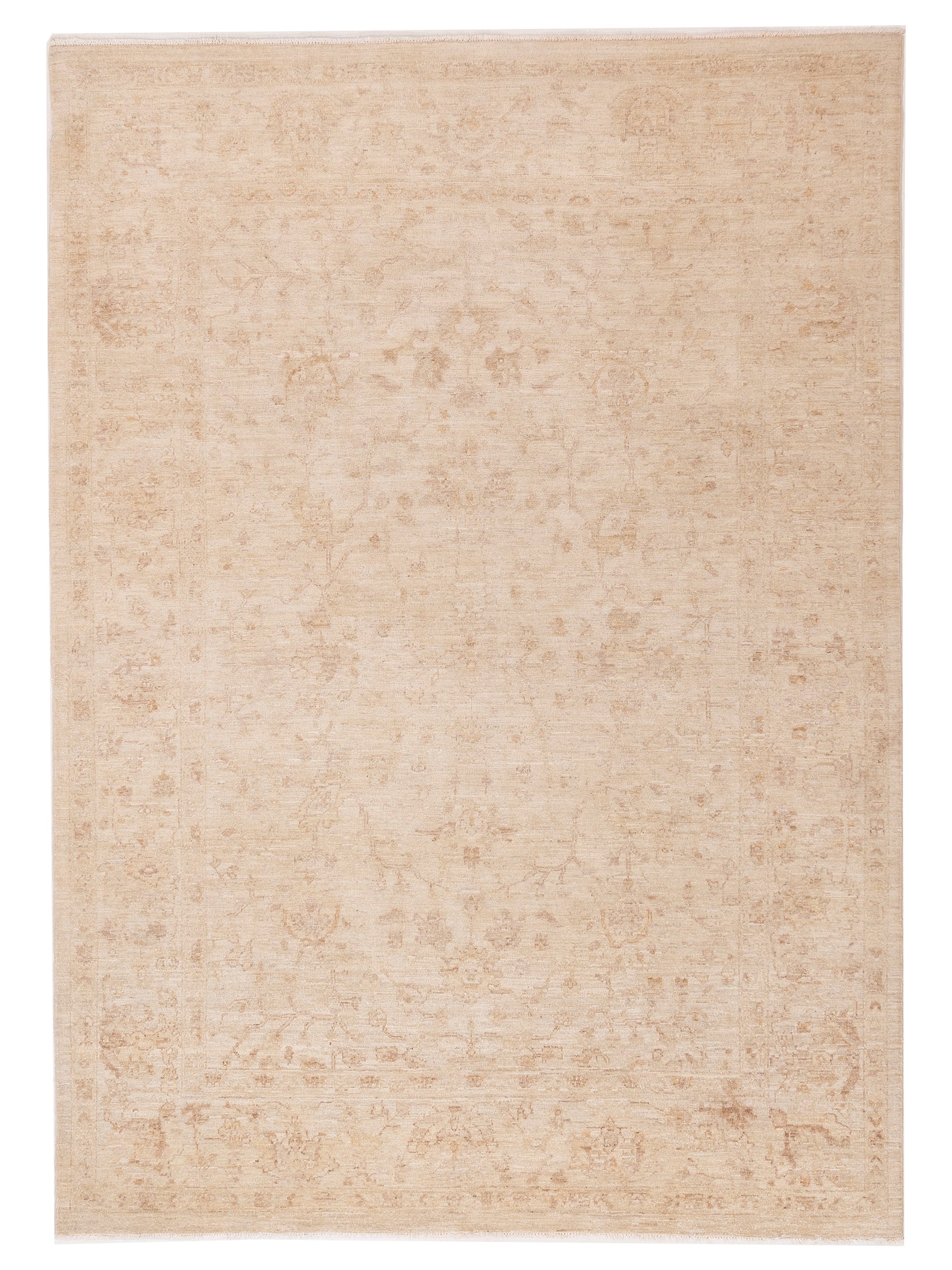 Nomad Laila 113122 Ivory Transitional Hand Knotted Rug