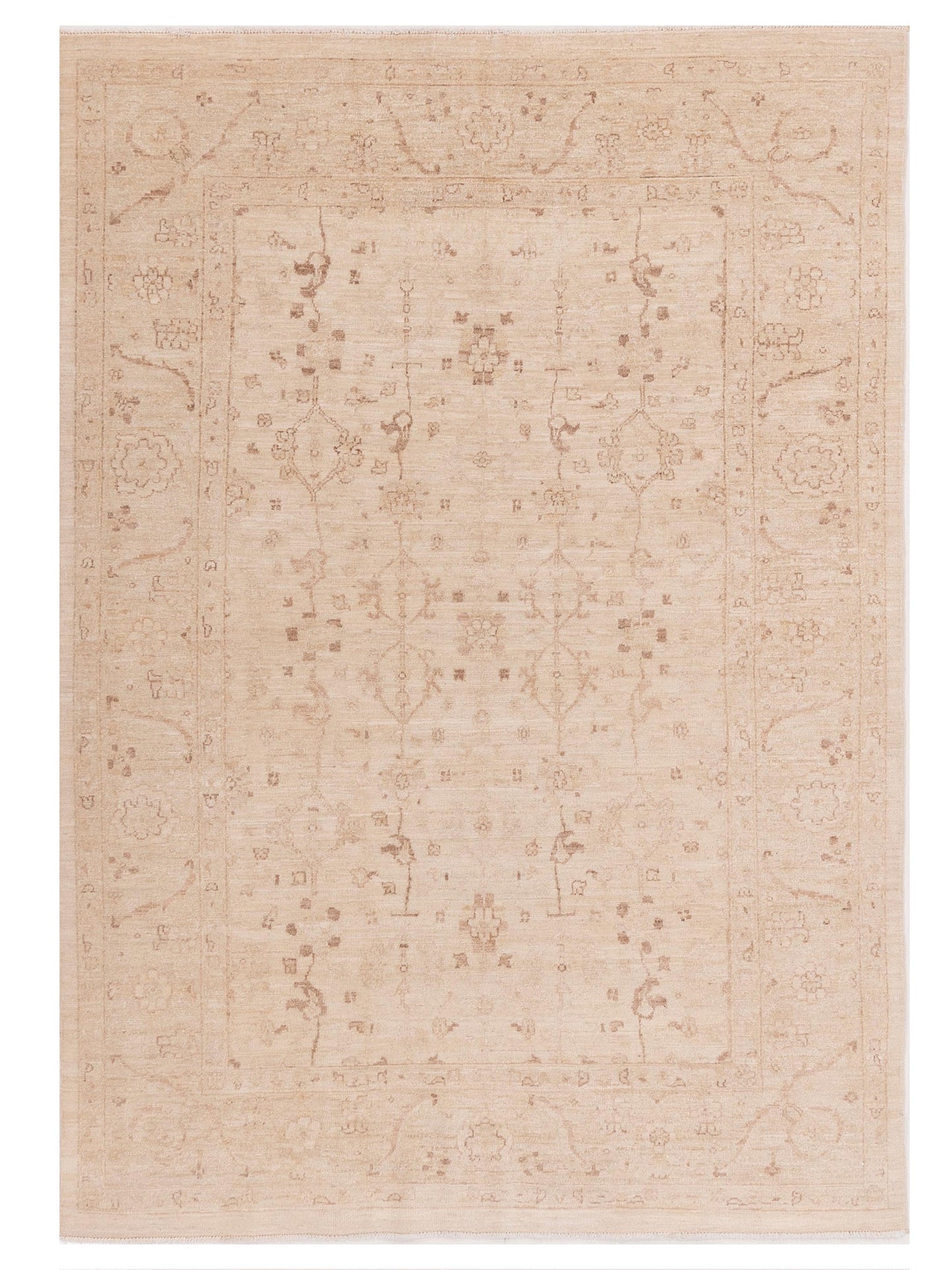 Nomad Laila 113123 Ivory Transitional Hand Knotted Rug