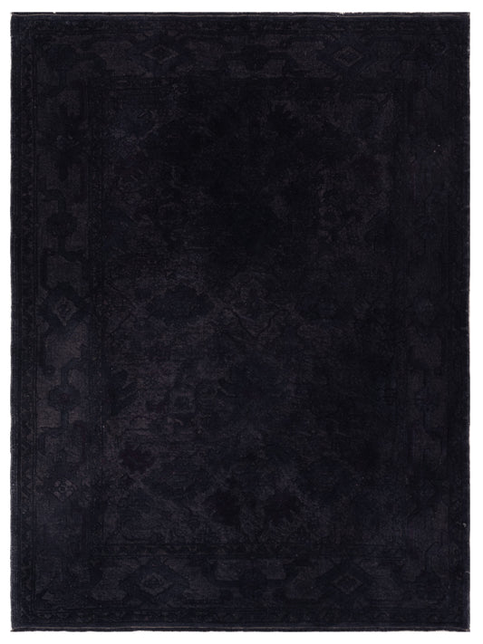 Pasha Vintage 113325 Black Transitional Hand Knotted Rug